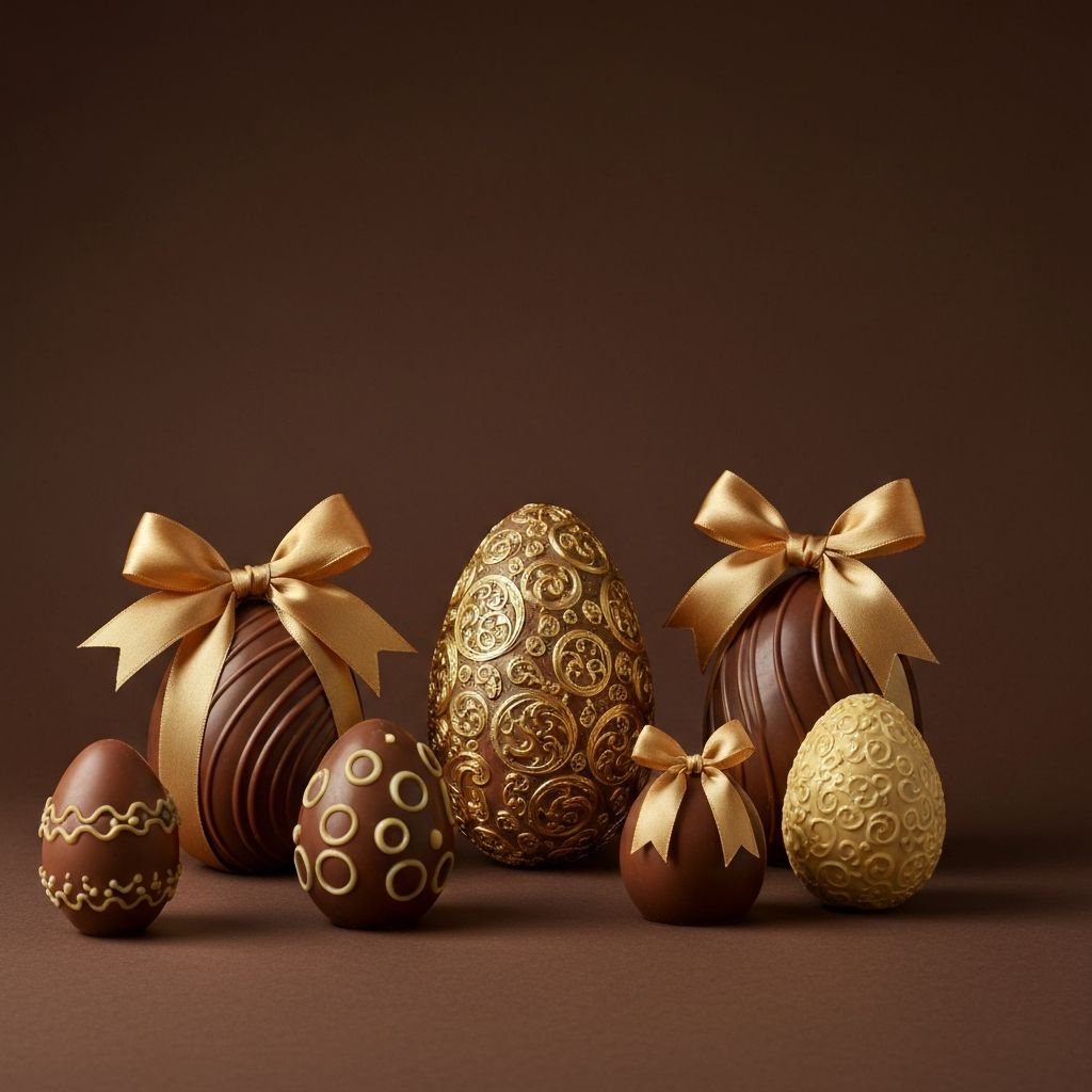 Especial de Páscoa - Ovos de chocolate